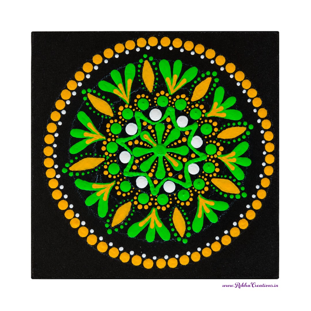 Mandala Tea Coaster