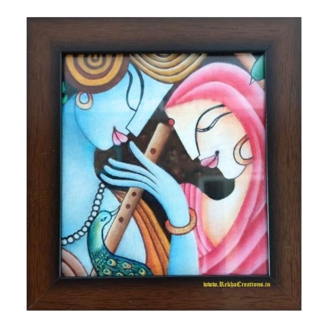 Radha Krishna Canvas Painting